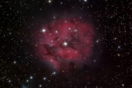 Iamge of the Cocoon nebula taken from my backyard observatory