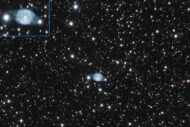 NGC-6905 This image of the Blue Flash Nebula was taken from my backyard observatory.